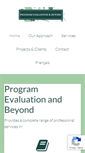 Mobile Screenshot of programevaluationandbeyond.com